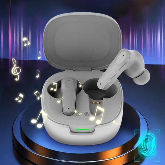 32-Language Translator Earbuds - Simultaneous Interpretation Headphones with Multi-Function App, Noise Reduction, and 360° Hi-Fi Sound Quality(Gray)