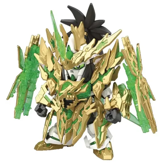 Gundam SD Gundam Sangoku Soketsuden Model Kit: #32 Long Xian Liu Bei Unicorn Gundam