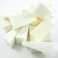 thumbnail image 1 of 32 Makeup Cosmetic Wedge Triangle Facial Sponge Applicator White Foam Wedges !, 1 of 3