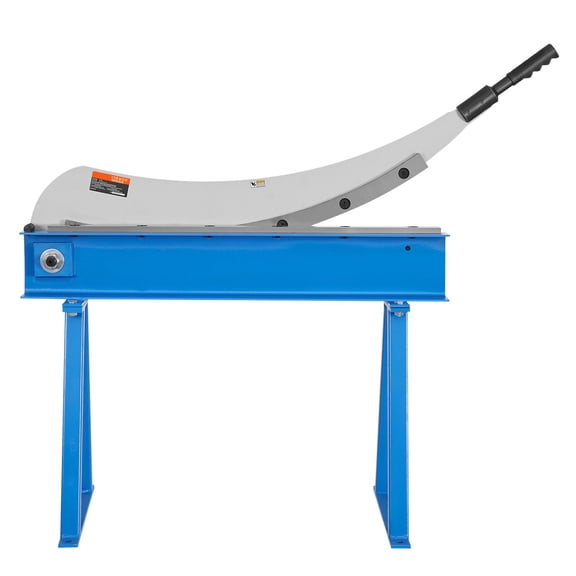 32 in Manual Hand Plate Shear, Benchtop Metal Sheet Cutter with T10 Steel Blade, Q235 Frame, Long Handle, 1.5 mm Capacity for Mild Steel, Aluminum, Galvanized Plate and DIY Craft Work