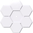 thumbnail image 1 of 32"OD x 1"ID x 11"C x 1"P Daisy Architectural Grade PVC Contemporary Ceiling Medallion, 1 of 11