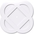 thumbnail image 1 of 32"OD x 1"ID x 12 3/4"C x 1"P Charlotte Architectural Grade PVC Contemporary Ceiling Medallion, 1 of 4