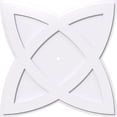 thumbnail image 1 of 32"OD x 1"ID x 12"C x 1"P Cosmo Architectural Grade PVC Contemporary Ceiling Medallion, 1 of 11