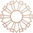 thumbnail image 1 of 32"OD x 11 1/4"ID x 3/8"T Augustus Wood Fretwork Pierced Ceiling Medallion, Cherry, 1 of 3