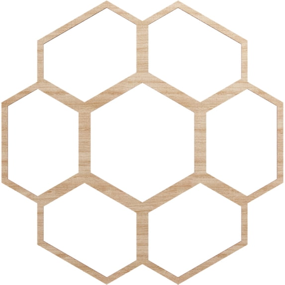 32"OD x 11 1/4"ID x 3/8"T Florin Wood Fretwork Pierced Ceiling Medallion, Alder