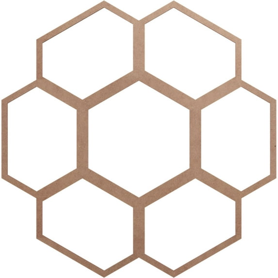 32"OD x 11 1/4"ID x 3/8"T Florin Wood Fretwork Pierced Ceiling Medallion, Wood (Paint Grade)