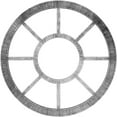 thumbnail image 1 of 32"OD x 11 5/8"ID x 1"P Grace Architectural Grade PVC Pierced Ceiling Medallion, Antiqued Silver, 1 of 10