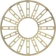 thumbnail image 1 of 32"OD x 11 5/8"ID x 1"P Hale Architectural Grade PVC Pierced Ceiling Medallion, Antiqued Pale Gold, 1 of 10