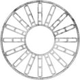 thumbnail image 1 of 32"OD x 11 5/8"ID x 1"P Hale Architectural Grade PVC Pierced Ceiling Medallion, Antiqued Pewter, 1 of 10