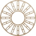 thumbnail image 1 of 32"OD x 11 5/8"ID x 3/8"T Hale Wood Fretwork Pierced Ceiling Medallion, Red Oak, 1 of 3