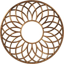 32"OD x 11"ID x 1"P Cannes Architectural Grade PVC Pierced Ceiling Medallion, Antiqued Copper