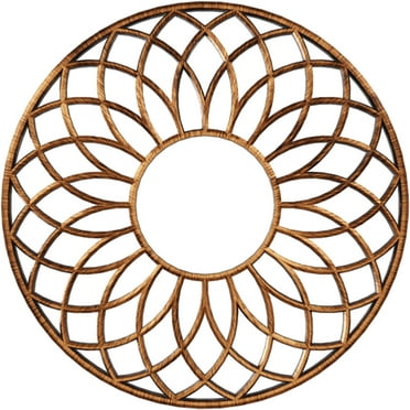 32"OD x 11"ID x 1"P Cannes Architectural Grade PVC Pierced Ceiling Medallion, Antiqued Copper