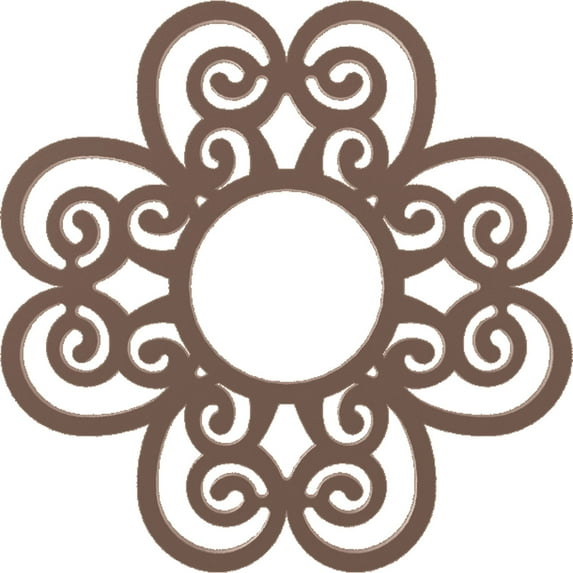 32"OD x 11"ID x 1"P Cohen Architectural Grade PVC Pierced Ceiling Medallion, Copper