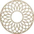 thumbnail image 1 of 32"OD x 11"ID x 3/8"T Cannes Wood Fretwork Pierced Ceiling Medallion, Red Oak, 1 of 3