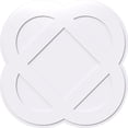 thumbnail image 1 of 32"OD x 12 3/4"C x 1"P Charlotte Architectural Grade PVC Contemporary Ceiling Medallion, 1 of 11