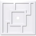 thumbnail image 1 of 32"OD x 3"ID x 11"C x 1"P Knox Architectural Grade PVC Contemporary Ceiling Medallion, 1 of 11