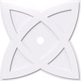 thumbnail image 1 of 32"OD x 3"ID x 12"C x 1"P Cosmo Architectural Grade PVC Contemporary Ceiling Medallion, 1 of 11