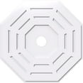 thumbnail image 1 of 32"OD x 4"ID x 12 3/4"C x 1"P Westin Architectural Grade PVC Contemporary Ceiling Medallion, 1 of 11