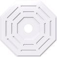thumbnail image 1 of 32"OD x 5"ID x 12 3/4"C x 1"P Westin Architectural Grade PVC Contemporary Ceiling Medallion, 1 of 11
