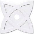thumbnail image 1 of 32"OD x 5"ID x 12"C x 1"P Cosmo Architectural Grade PVC Contemporary Ceiling Medallion, 1 of 11