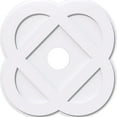 thumbnail image 1 of 32"OD x 6"ID x 12 3/4"C x 1"P Charlotte Architectural Grade PVC Contemporary Ceiling Medallion, 1 of 11