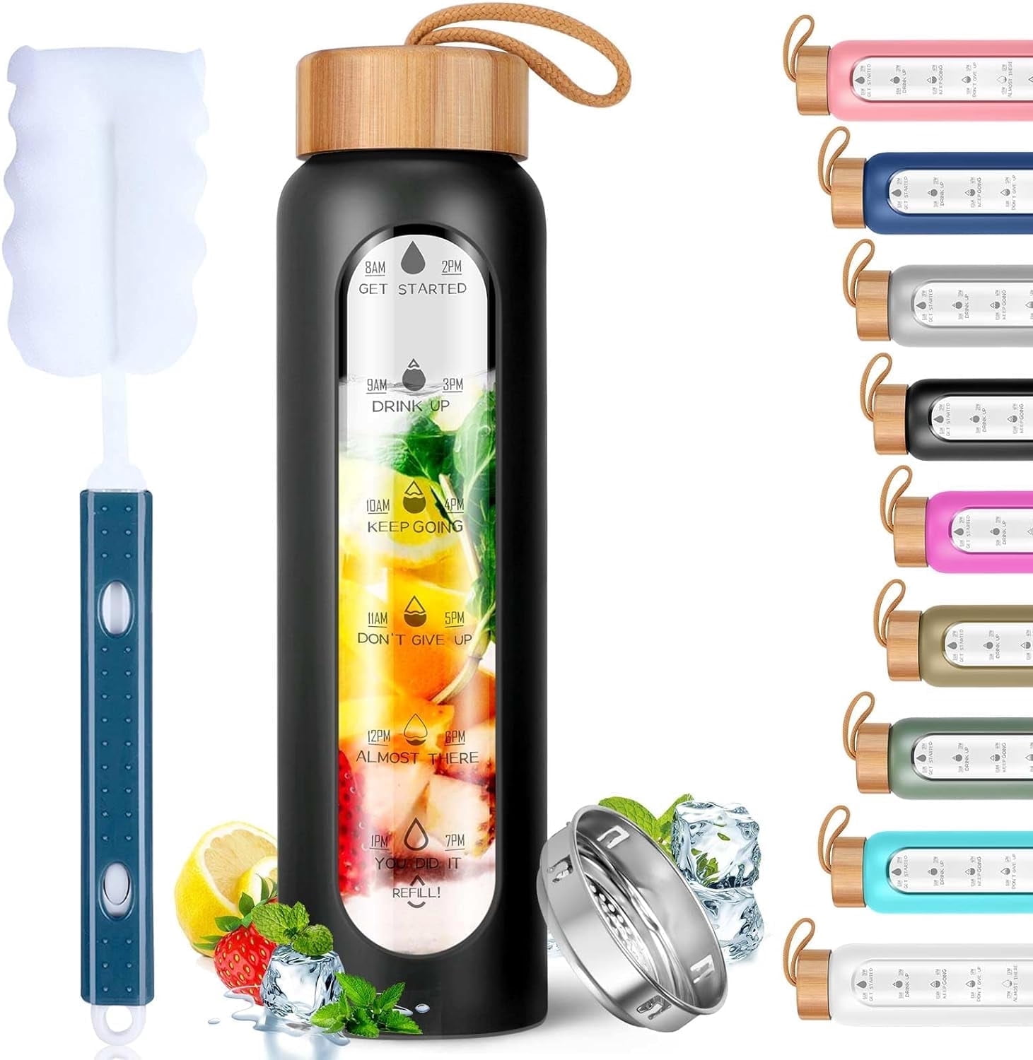 Glass Water Bottle Infuser WholeSale - Price List, Bulk Buy At - View #11