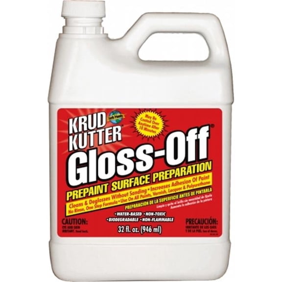 32 Oz Krud Kutter Gloss-Off Prepaint Surface Preparation GO3