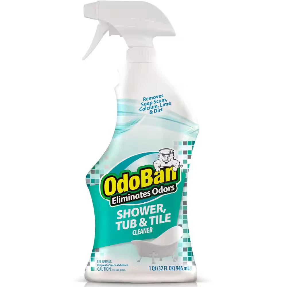 32 Oz. Shower, Tub And Tile Cleaner, Powerful Foaming Bathroom Cleaner For Hard