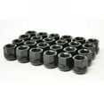 thumbnail image 1 of 32 PCs BLACK 14X2 THREAD OPEN END BULGE ACORN LUG NUTS FORD F150, 1 of 2