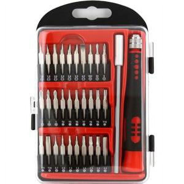 32 PIECE PRECISION CREWDRIVER WITH BIT SET/ COMPUTER TOOL KIT