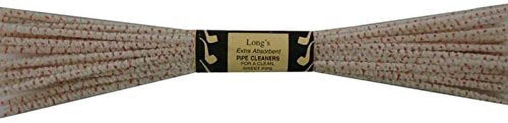 32 Pack 12" Extra Long Bristle Scrubbing Big Ben Churchwarden Pipe Cleaners