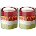 thumbnail image 1 of 32 Pack Kitchen Plastic Food Containers with Airtight Lids Leak Proof & Freezer 2 Pack, 1 of 7