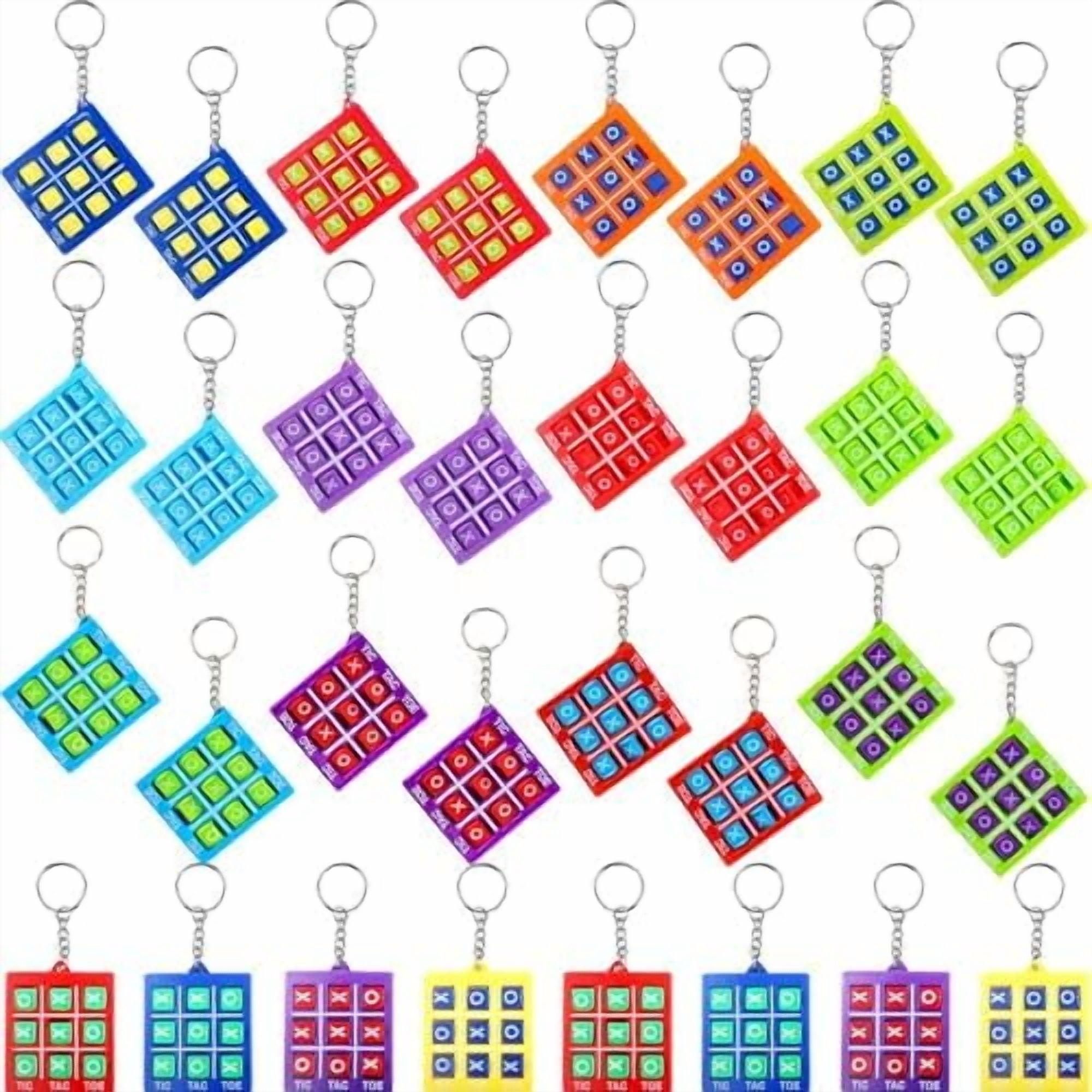 32 Pack Tic Tac Toe Keychain Mini Tic-Tac-Toe keyholders Tic-Tac-Toe ...