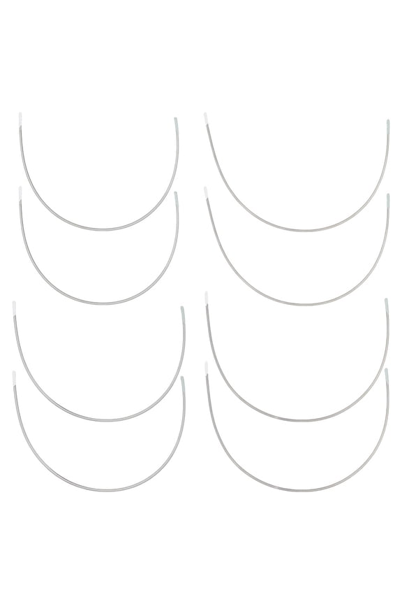 32 Pairs 4 Sizes Stainless Steel Bra Underwire Womens Bra Wires Underwear Support Ring Wires Replacement Undergarment Sewing Fasteners Women Lingeries Metal Replace Bracket