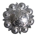 thumbnail image 1 of 32 Pcs 2 In. Western Nickle Plated Berry Conchos Hilason, 1 of 5