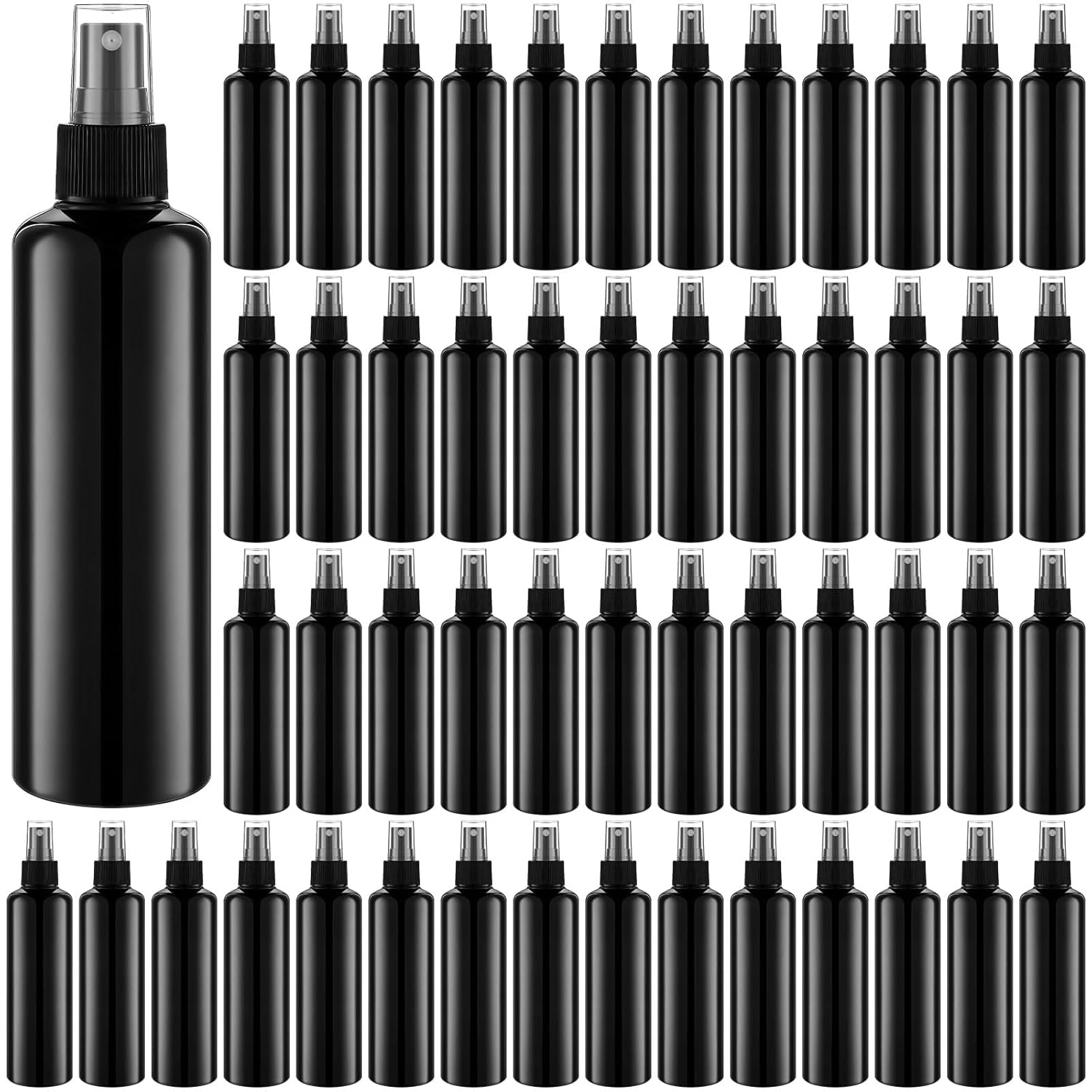 32 Pcs 8 oz Spray Bottles Fine Mist Plastic Spray Bottles Clear Empty ...
