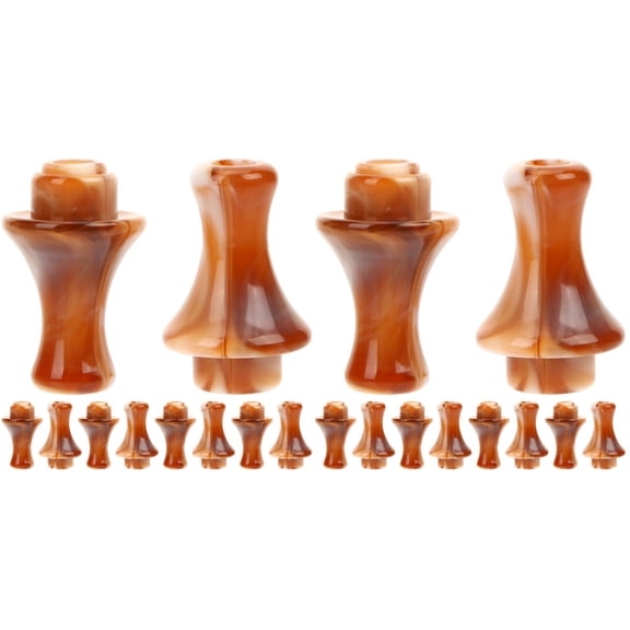 32 Pcs Hulusi Oud Mouthpieces Musical Instrument Accessories for Cucurbit Flute Learning Playing Tools Resin Material