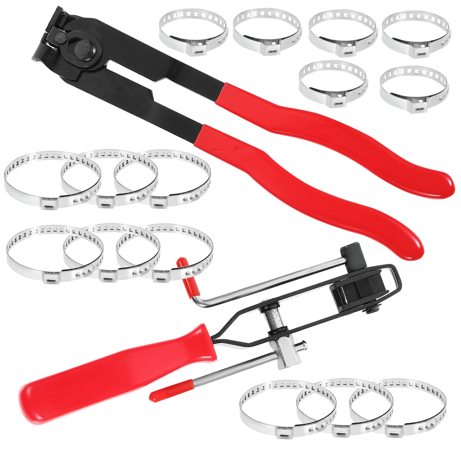 32 Pcs Cv Boot Clamps Hose Clamp Pliers Ear-type Clamp Crimping Tool Cv ...