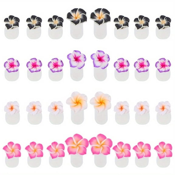 32 Pcs Flower Shape Pedicure  Manicure Tools Manicure Silicone Toe Separators Nail Salon Toe Separators Suitable for Nail Salons.