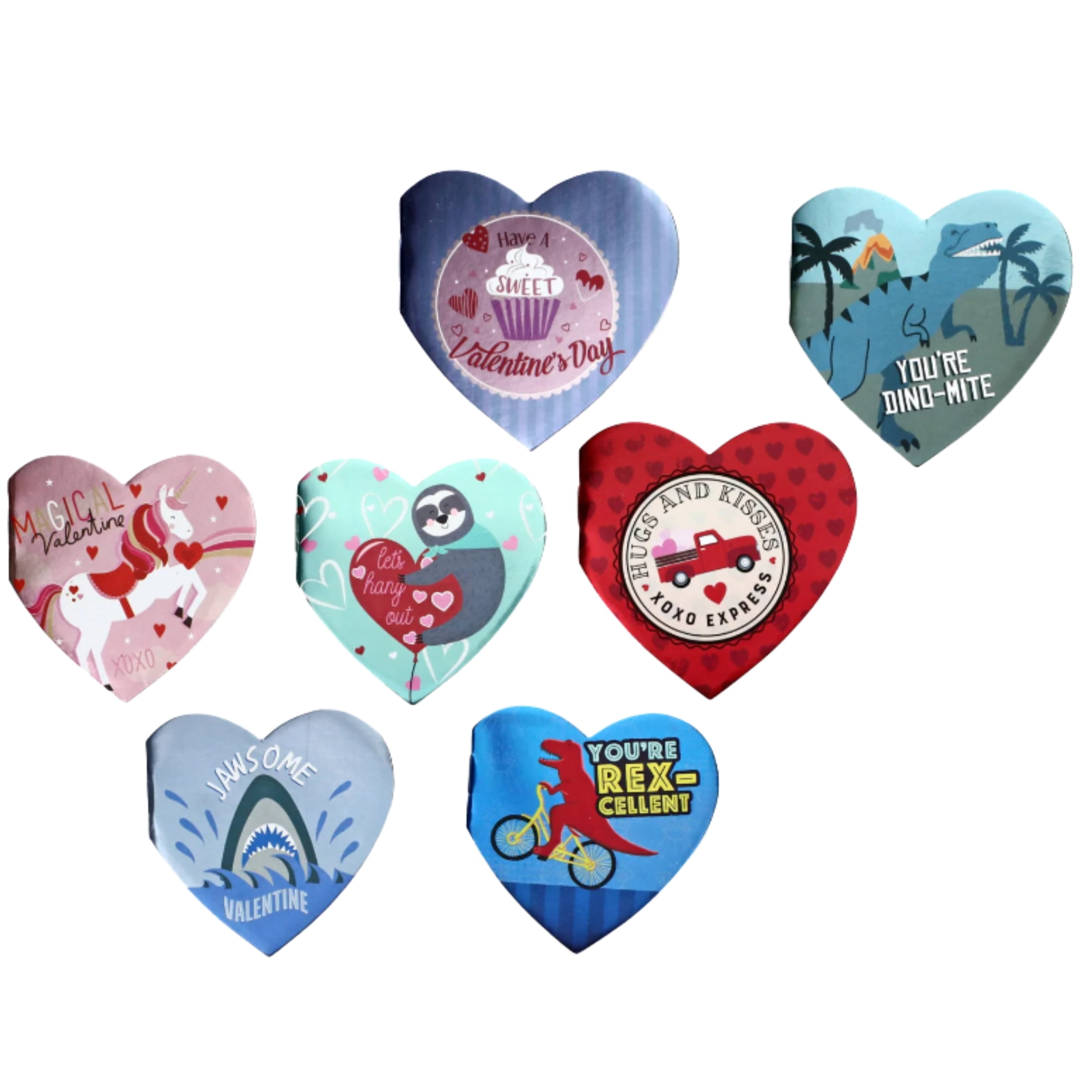 32 Pcs Heart Shape Mini Valentines Day Notepads for Kids Treat Gifts Cute Notepads in 8 Designs Mini Memo Pads for Happy Valentine s Day Favors School