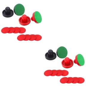 32 Pcs Mini Table Hockey Air Paddles and Pushers Replacement Handles for Tabletop Game Accessories