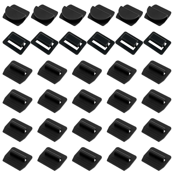 32 Pcs Roof Sunshade Clips, Replacement Sun Shade Clips Compatible with Model Y/3/S/X, Car Interior Sunroof Holder Fastener for Installation and Stability Glass