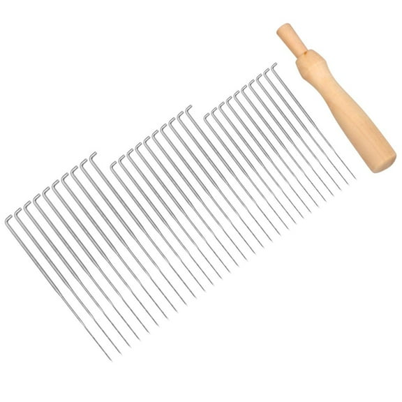 32 Pcs in 1 Set Needle Felting Tool Felting Stitch Punch Tool Wool Felt Needle Accessories for DIY Patchwork Craft , , L Size Needles)