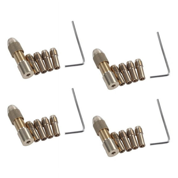32-Piece 0.5-3mm Drill Chuck Collets Quick Chuck for Mini Tools