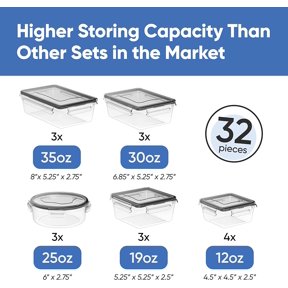 Snap Tupperware Tupperware Heritage Plastic Large Nesting Food Storage Canister Set ...