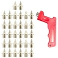 thumbnail image 1 of 32-Piece Aluminum Alloy Running Shoe Spikes Set with Wrench for Track and Field Traction, 1 of 7