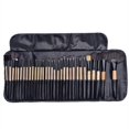 thumbnail image 1 of 32 Piece Makeup Brush Set With Synthetic And Pouch For All Cosmetic Applications, 1 of 6