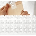 thumbnail image 1 of (32 Pieces) Clear Vertical Blind Repair Tabs, Vertical Blinds Tabs/Blind Fixers for Vertical Blinds Replacement Slats & Parts(White*32), 1 of 8