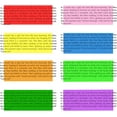 thumbnail image 1 of 32 Pieces Colored Overlays for Dyslexia, Guided Reading Highlight Strips, Colored Overlay Reading Tracking Rulers for Irlens, ADHD and Visual Stress, 1 of 5