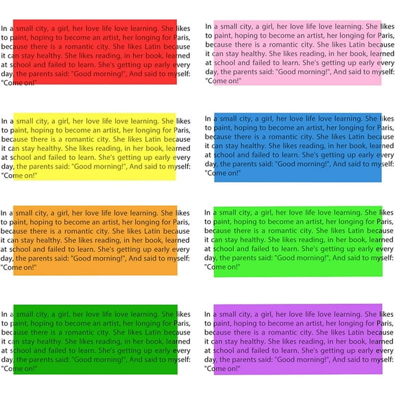 32 Pieces Colored Overlays for Dyslexia, Guided Reading Highlight Strips, Colored Overlay Reading Tracking Rulers for Irlens, ADHD and Visual Stress